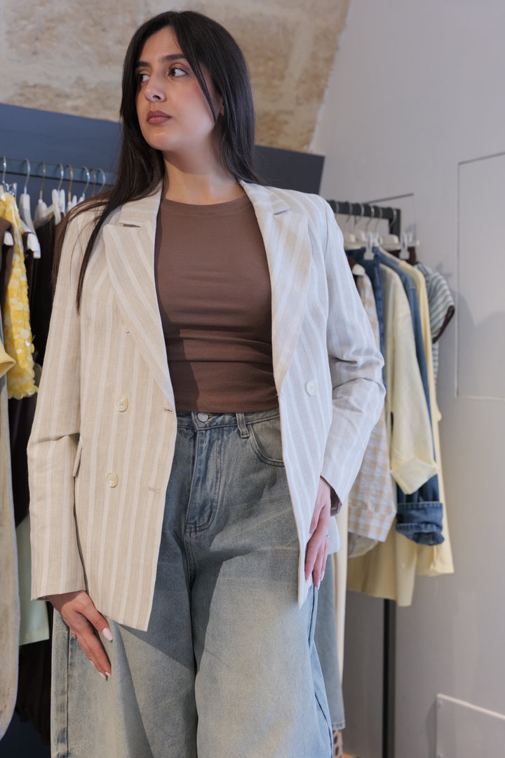 Blazer Soft Pinstripe