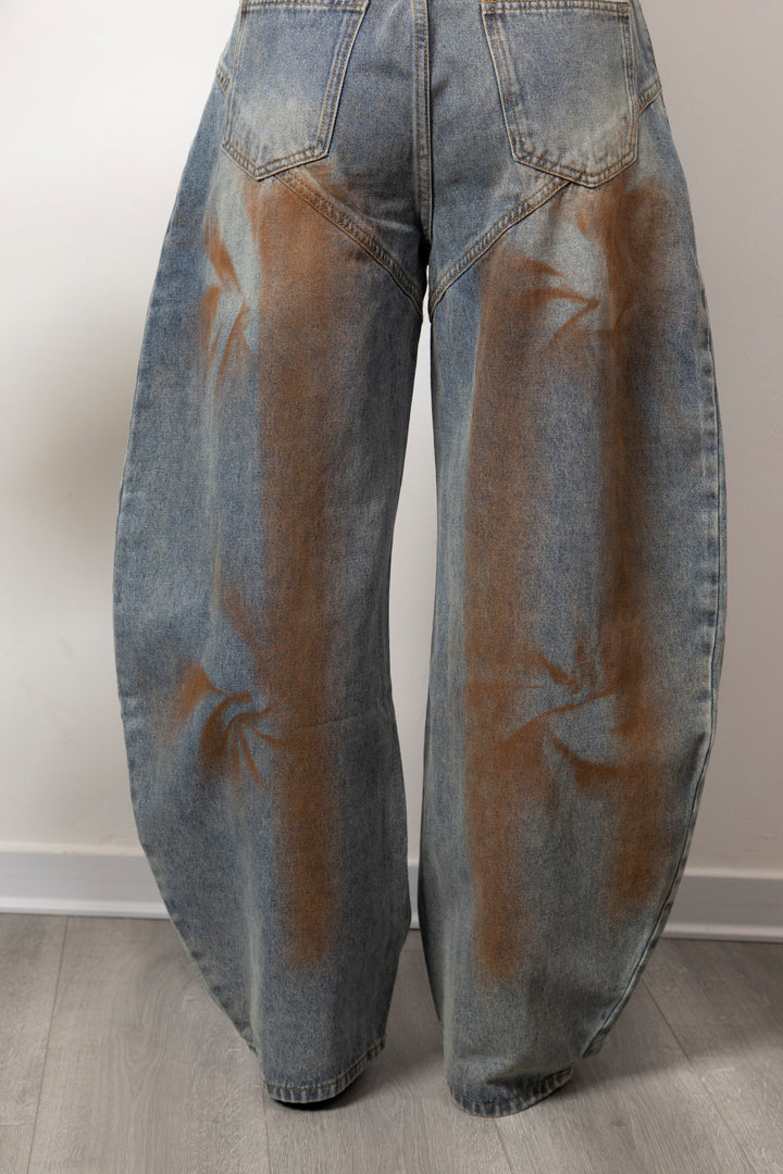 Jeans Balloon Vintage Wash