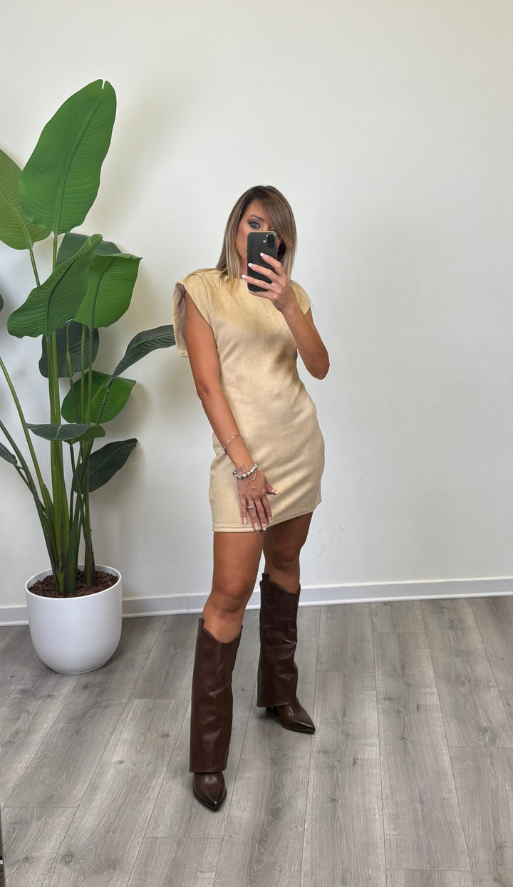 Mini Dress Suede