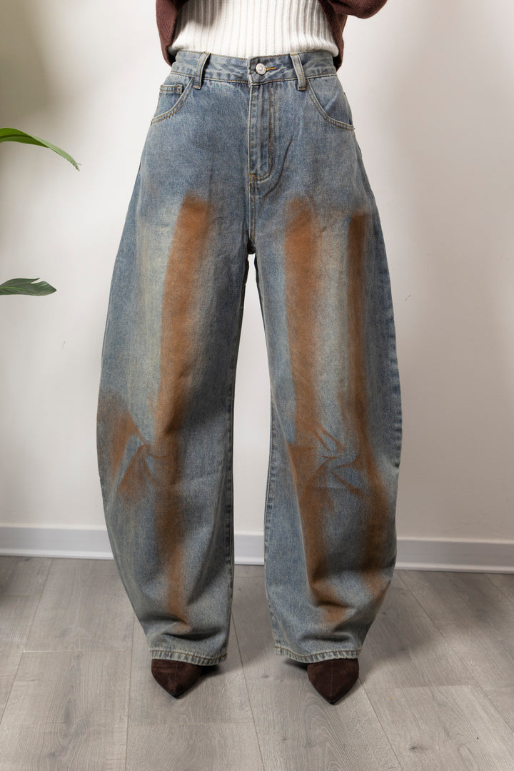Jeans Balloon Vintage Wash