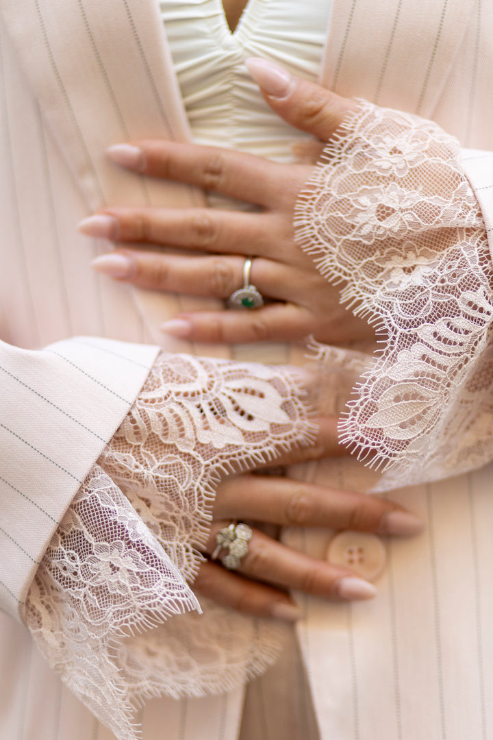 Cipria Gessato Lace