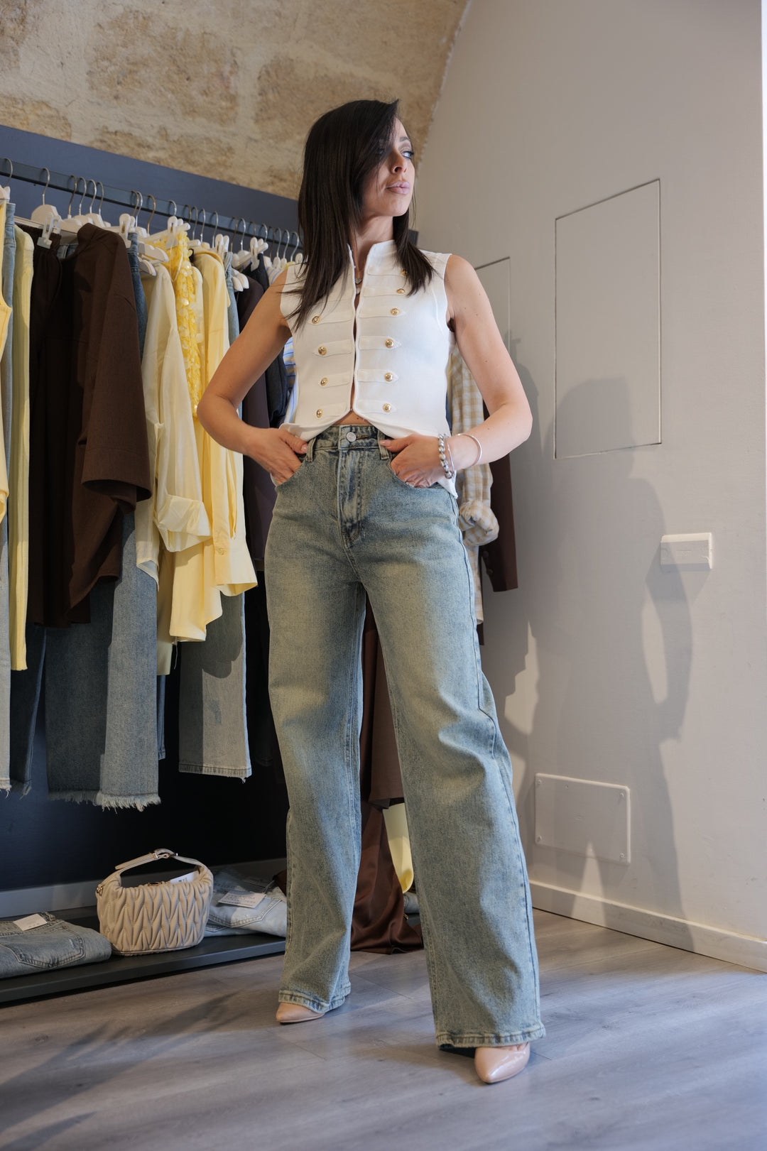 Maglia Golden Buttons