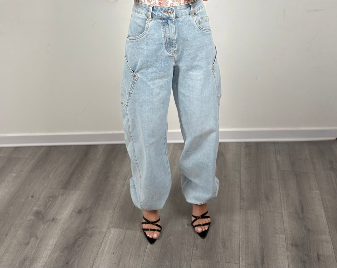 Jeans balloon chiaro