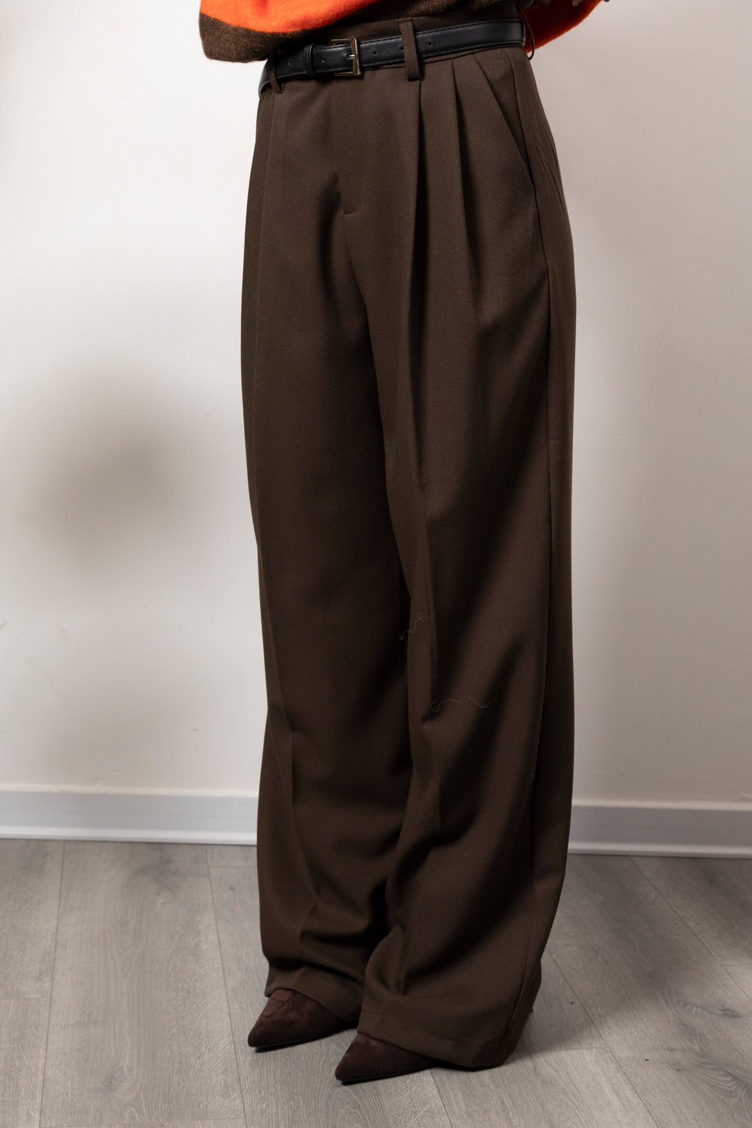 Pantalone Fit Brown