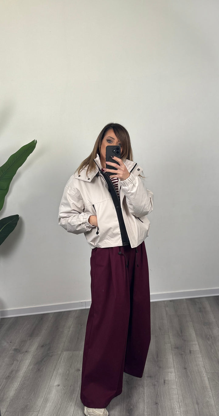 Bomber Padded Cream
